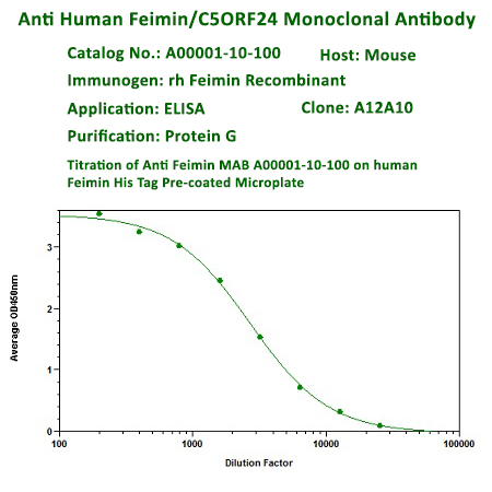 new anti feimin c5orf24 monoclonal antibody